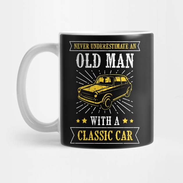 never underestimate an old man with a classic car by The Design Catalyst